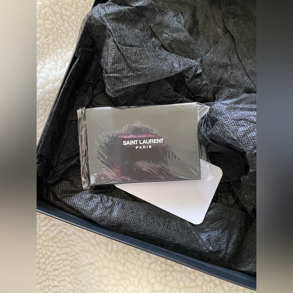 YSL pouch black matelassé - Picture 2 of 7